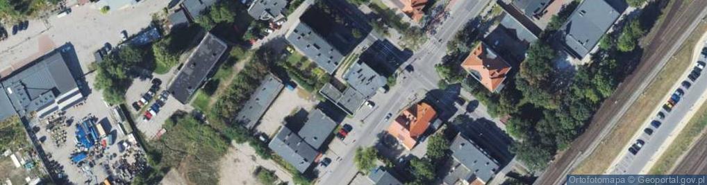 Zdjęcie satelitarne ORLEN Paczka Punkty