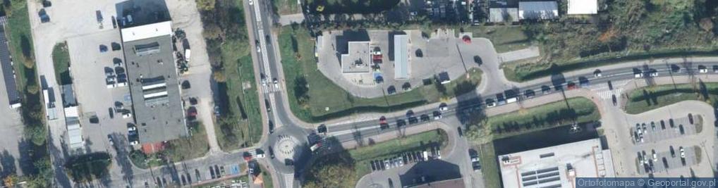 Zdjęcie satelitarne ORLEN Paczka Punkty