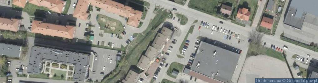 Zdjęcie satelitarne ORLEN Paczka Punkty