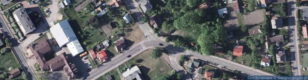 Zdjęcie satelitarne ORLEN Paczka Punkty