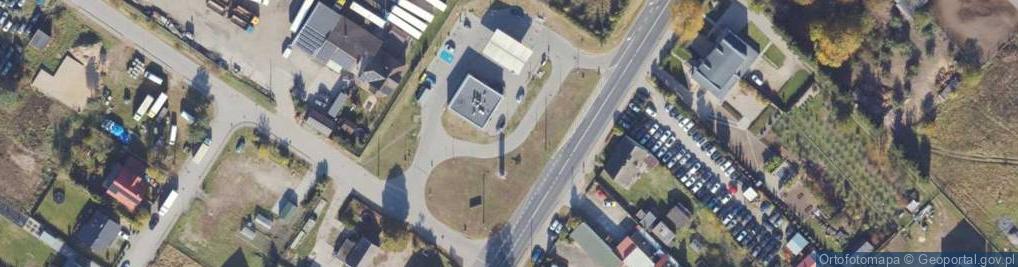 Zdjęcie satelitarne ORLEN Paczka Punkty
