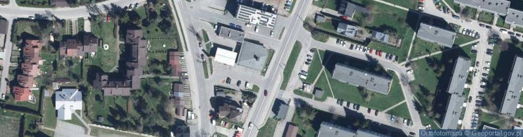 Zdjęcie satelitarne ORLEN Paczka Punkty