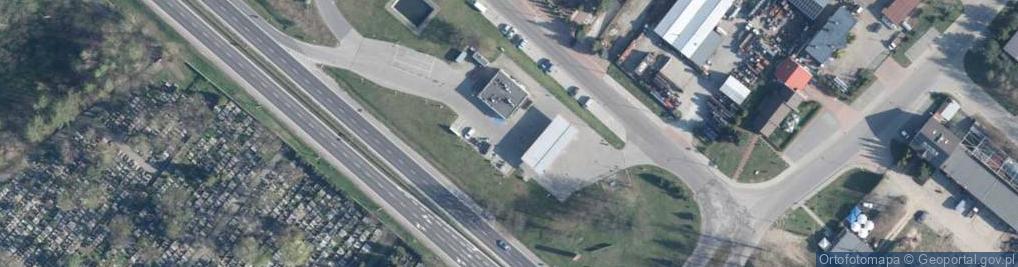 Zdjęcie satelitarne ORLEN Paczka Punkty