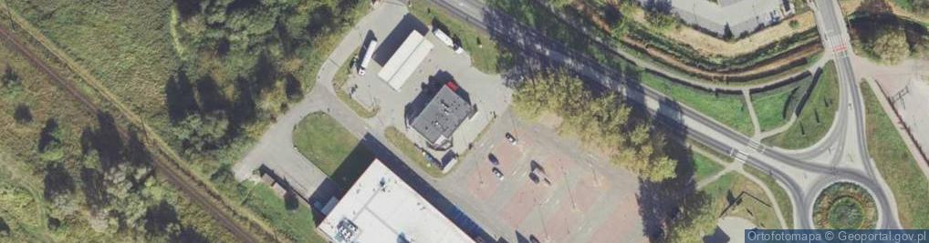 Zdjęcie satelitarne ORLEN Paczka Punkty