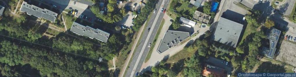 Zdjęcie satelitarne ORLEN Paczka Punkty