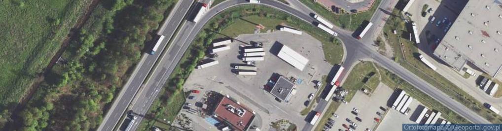 Zdjęcie satelitarne ORLEN Paczka Punkty