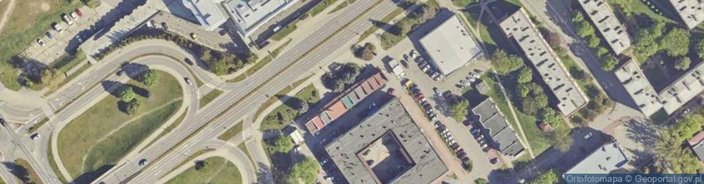 Zdjęcie satelitarne ORLEN Paczka Punkty