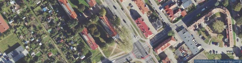 Zdjęcie satelitarne ORLEN Paczka Punkty