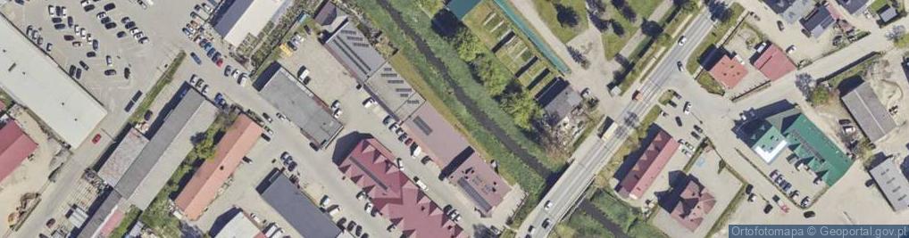 Zdjęcie satelitarne ORLEN Paczka Punkty