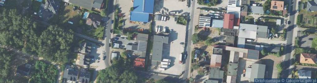 Zdjęcie satelitarne ORLEN Paczka Punkty