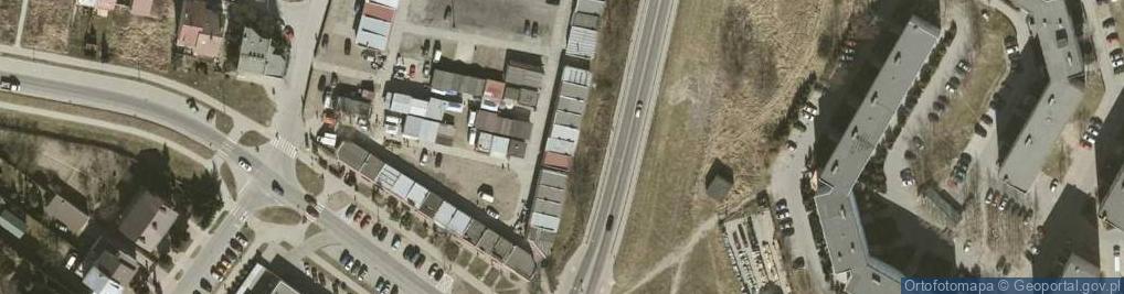 Zdjęcie satelitarne ORLEN Paczka Punkty