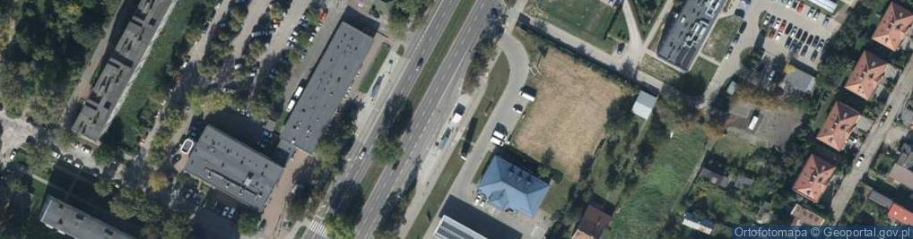 Zdjęcie satelitarne ORLEN Paczka Punkty