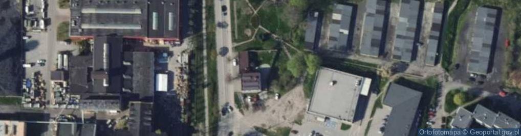 Zdjęcie satelitarne ORLEN Paczka Punkty