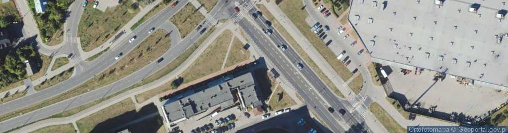 Zdjęcie satelitarne ORLEN Paczka Punkty