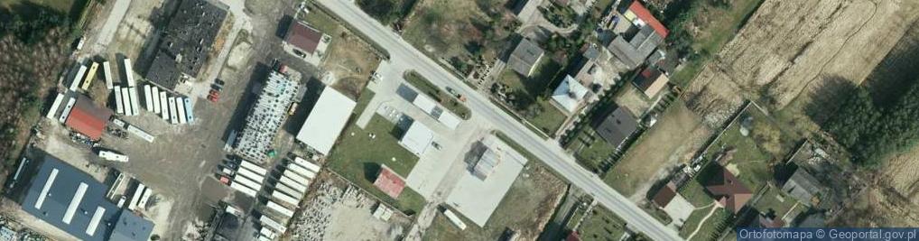 Zdjęcie satelitarne ORLEN Paczka Punkty