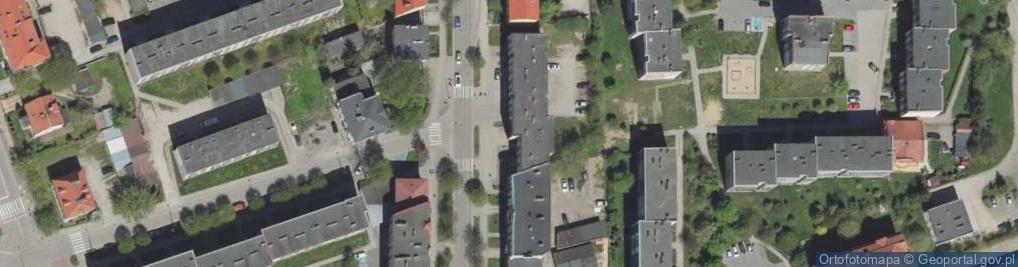 Zdjęcie satelitarne ORLEN Paczka Punkty