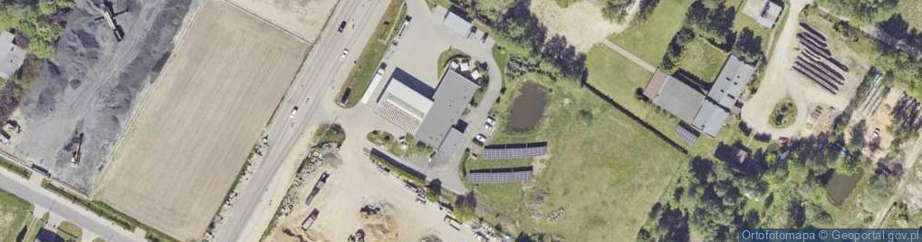 Zdjęcie satelitarne ORLEN Paczka Punkty