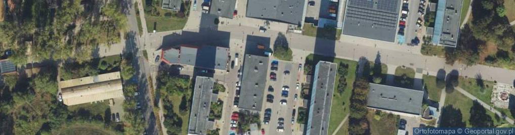 Zdjęcie satelitarne ORLEN Paczka Punkty