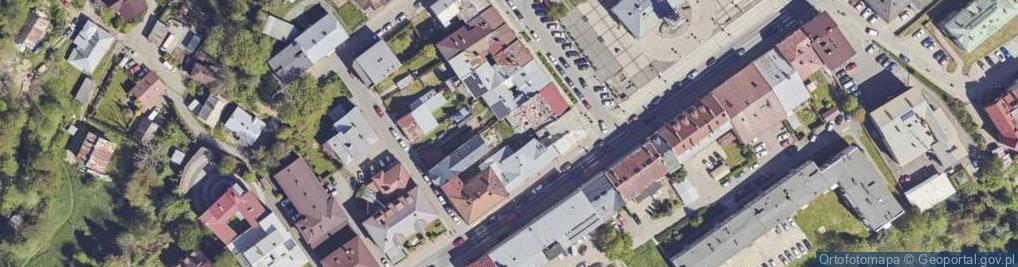 Zdjęcie satelitarne ORLEN Paczka Punkty