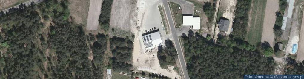 Zdjęcie satelitarne ORLEN Paczka Punkty
