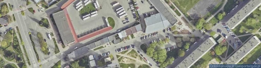 Zdjęcie satelitarne ORLEN Paczka Punkty
