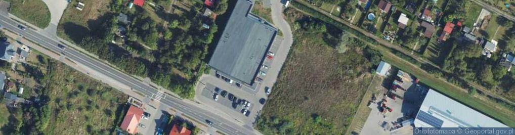 Zdjęcie satelitarne ORLEN Paczka Punkty