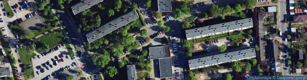 Zdjęcie satelitarne ORLEN Paczka Punkty