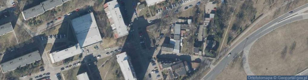 Zdjęcie satelitarne ORLEN Paczka Punkty