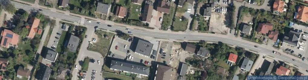 Zdjęcie satelitarne ORLEN Paczka Punkty