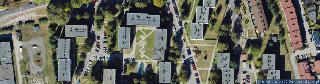 Zdjęcie satelitarne ORLEN Paczka Punkty