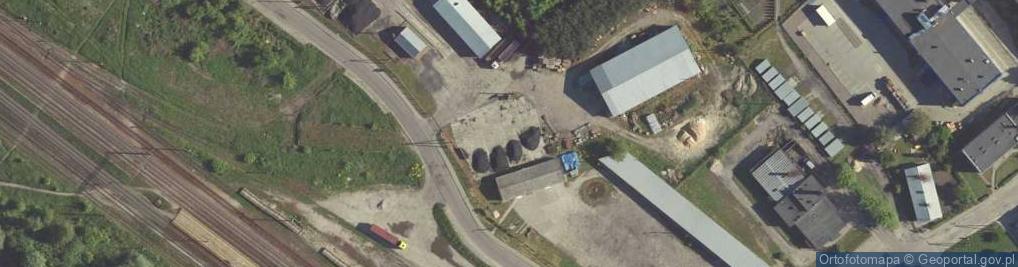 Zdjęcie satelitarne ORLEN Paczka Punkty