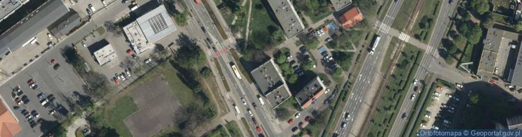 Zdjęcie satelitarne ORLEN Paczka Punkty