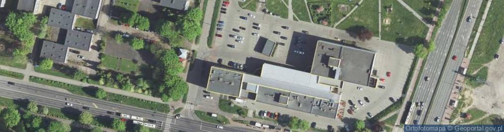 Zdjęcie satelitarne ORLEN Paczka Punkty