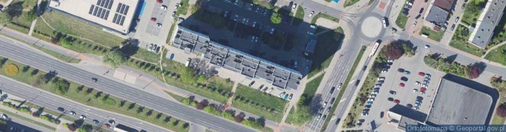 Zdjęcie satelitarne ORLEN Paczka Punkty