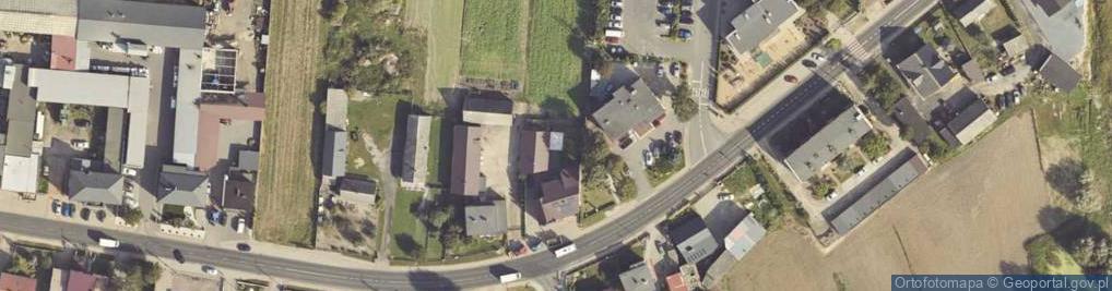 Zdjęcie satelitarne ORLEN Paczka Punkty