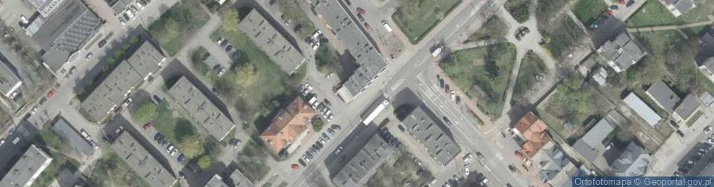 Zdjęcie satelitarne ORLEN Paczka Punkty