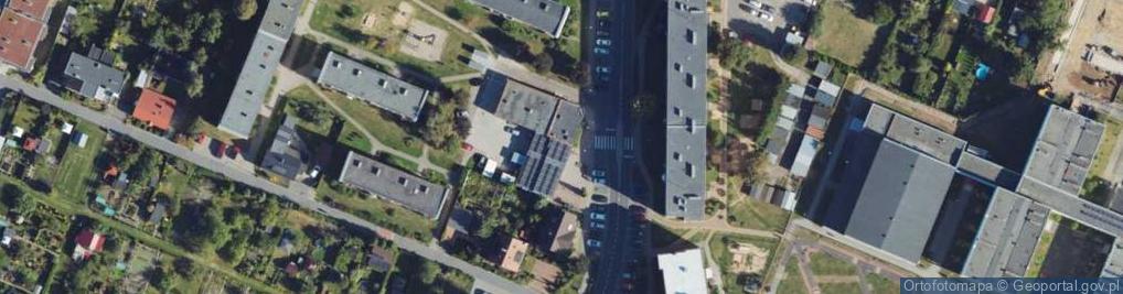 Zdjęcie satelitarne ORLEN Paczka Punkty