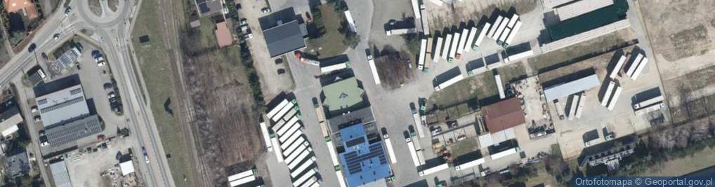 Zdjęcie satelitarne ORLEN Paczka Punkty