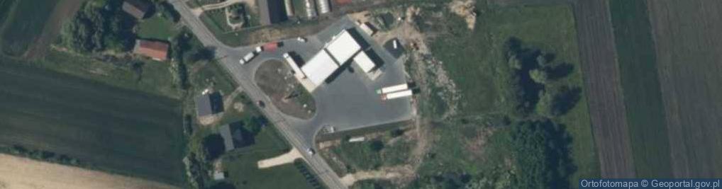 Zdjęcie satelitarne ORLEN Paczka Punkty