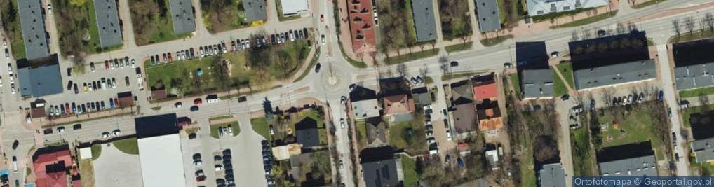 Zdjęcie satelitarne ORLEN Paczka Punkty