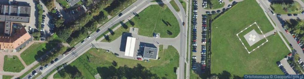 Zdjęcie satelitarne ORLEN Paczka Punkty