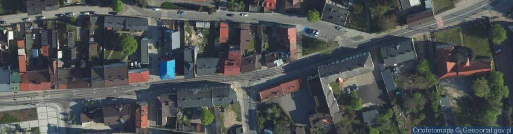 Zdjęcie satelitarne ORLEN Paczka Punkty