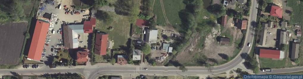 Zdjęcie satelitarne ORLEN Paczka Punkty
