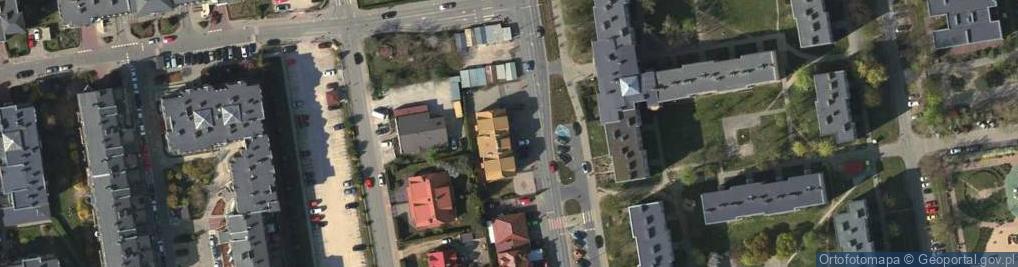 Zdjęcie satelitarne ORLEN Paczka Punkty