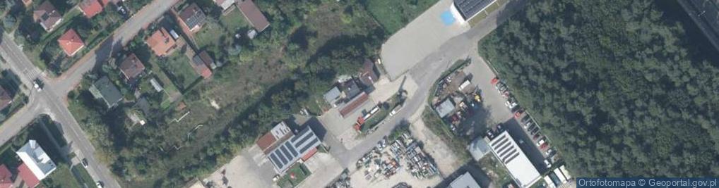 Zdjęcie satelitarne ORLEN Paczka Punkty