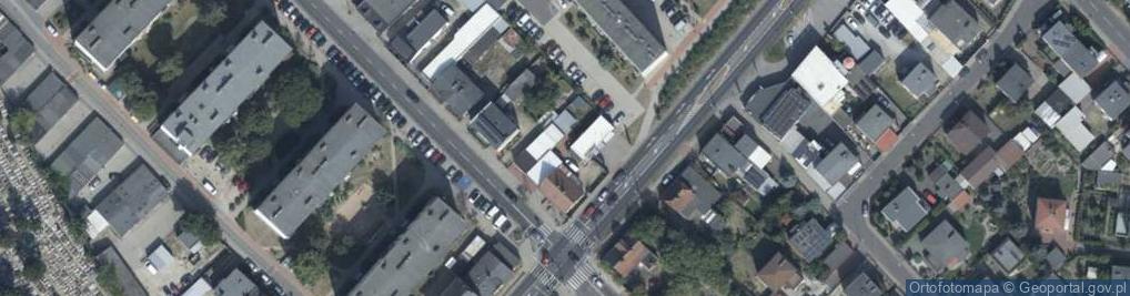 Zdjęcie satelitarne ORLEN Paczka Punkty