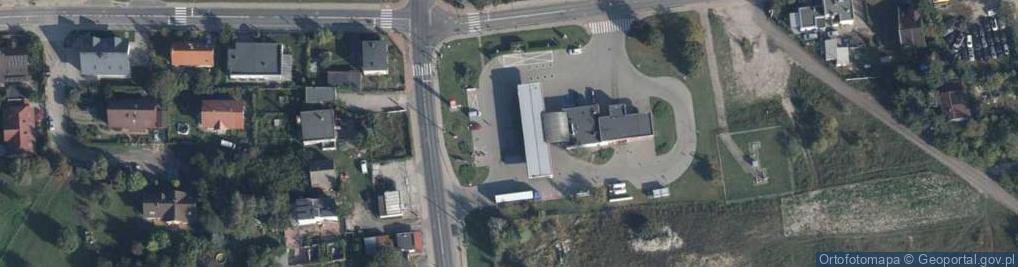 Zdjęcie satelitarne ORLEN Paczka Punkty