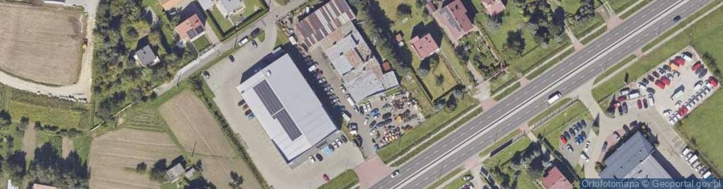 Zdjęcie satelitarne ORLEN Paczka Punkty