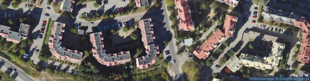 Zdjęcie satelitarne ORLEN Paczka Punkty