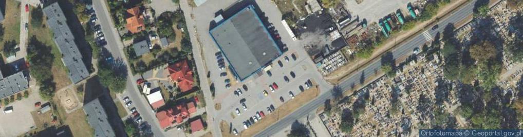 Zdjęcie satelitarne ORLEN Paczka Punkty